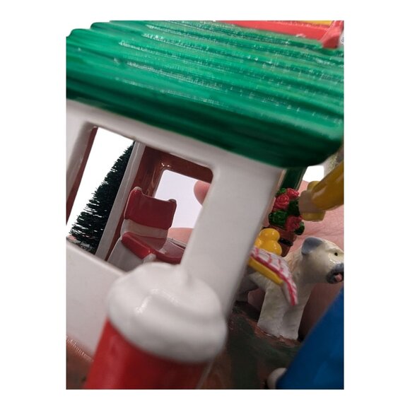 Department 56 " Ben & Buddy's Lemonade Stand " #55144 Snow Village 2001 Dog - Picture 8 of 10